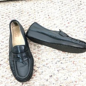 SAS HANDSEWN Penny Loafers Leather Shoes ~sz 8.5 N